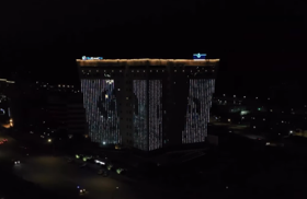 In support of the international environmental campaign "Earth Hour", the lights went out for 60 minutes at 20:30 in the building of NMSK Kazmortransflot LLP