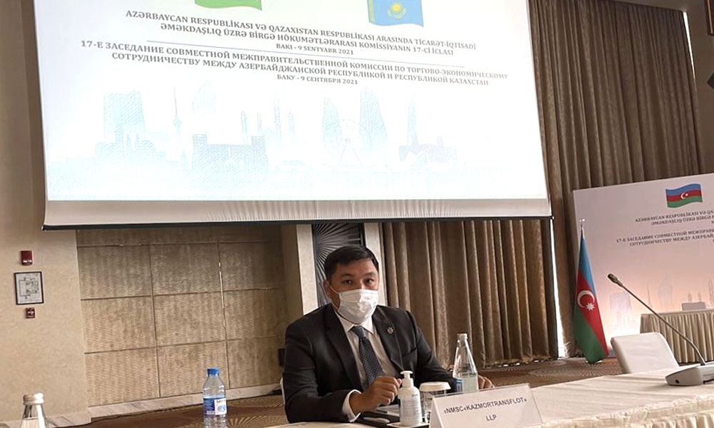 ҚТКФ Бас директоры А.Оржанов Қазақстан мен Әзірбайжан арасындағы сауда-экономикалық ынтымақтастық жөніндегі Бірлескен үкіметаралық комиссияның 17-ші отырысының жұмысына қатысты