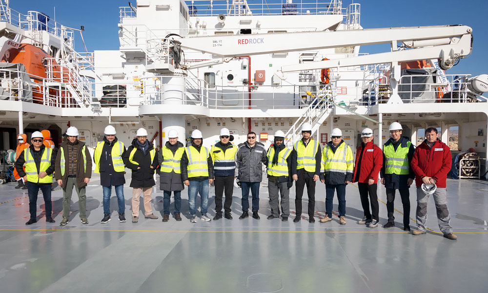 Abu Dhabi Ports delegation got acquainted with the activities of «Kazmortransflot» NMSC