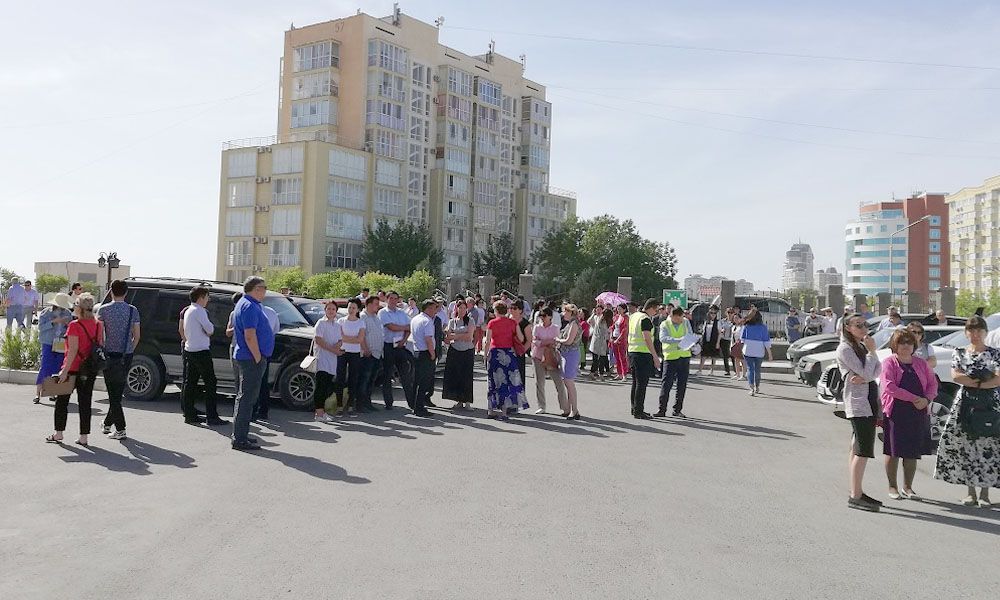 Қазақтеңізкөлікфлоты» ҰТКҚК» ЖШС ғимаратында өрт» оқу дабылдамасы өтті
