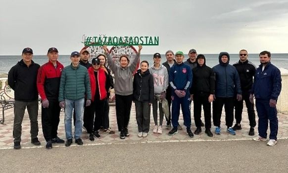 20 қыркүйек күні «Қазақтеңізкөлікфлоты» халықаралық World Clean Up Day акциясы аясында сенбілікке қатысты