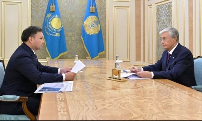 Мемлекет басшысы «ҚазМұнайГаз» ҰК» АҚ басқарма төрағасы Асхат Хасеновті қабылдады