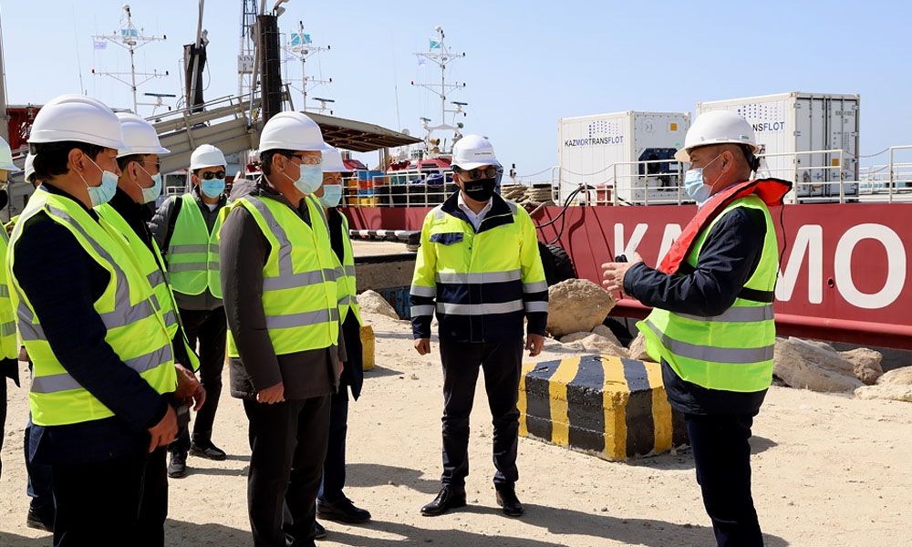 «ҚазМұнайГаз» ҰК АҚ басшылығы жұмыс сапарымен Маңғыстау облысында болды